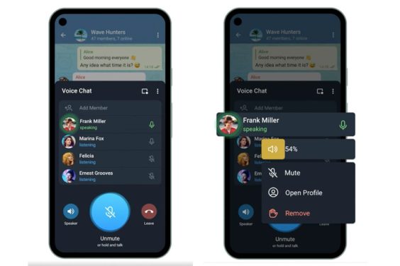 Actualización de Telegram