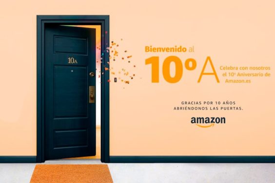 Amazon celebra su décimo aniversario en España con un evento online