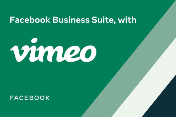 Facebook ha anunciado la integración de Vimeo Create, la plataforma de creación de vídeos de Vimeo, en Facebook Business Suite