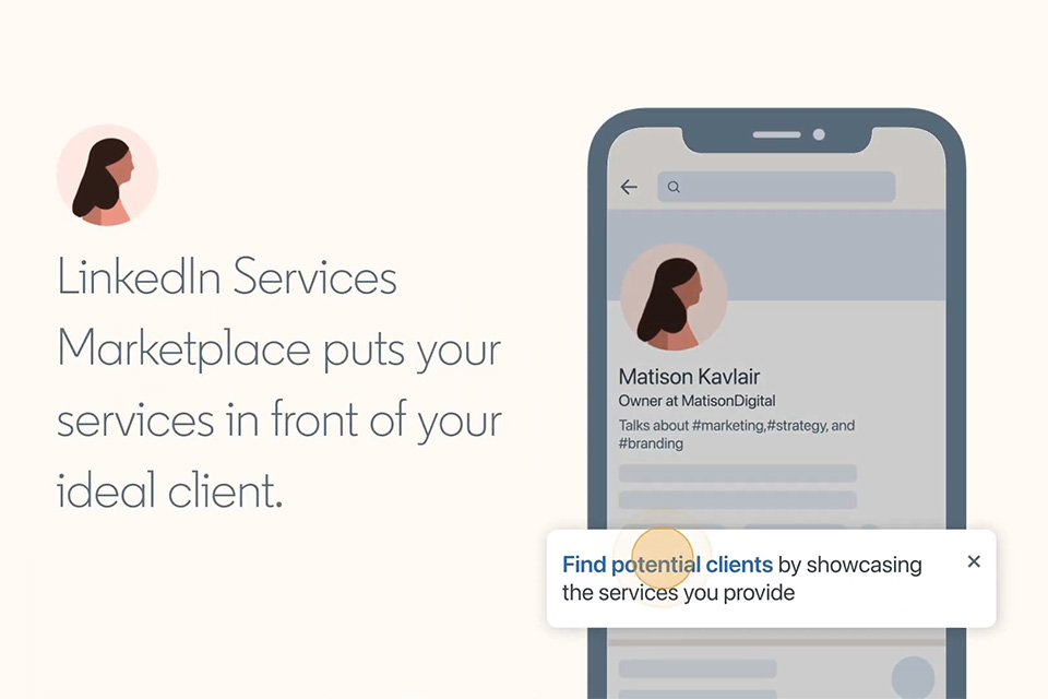 LinkedIn ha lanzado en todo el mundo Service Marketplace, un punto de encuentro para trabajadores autónomos y empresas que busquen trabajadores de este perfil