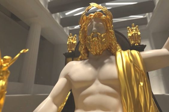 Zeus olimpia microsoft Ministerio de Cultura Griego realidad aumentada