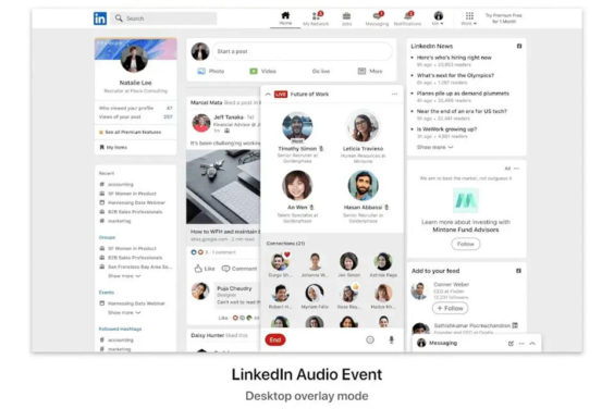 LinkedIn está poniendo en marcha una nueva plataforma de eventos en la que se listarán, alojarán y comercializarán eventos interactivos y virtuales en directo