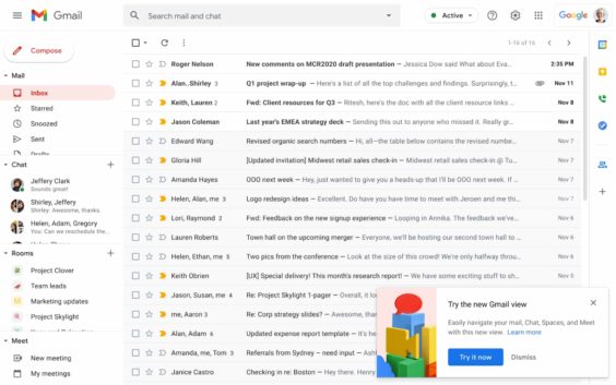 notificación de Gmail