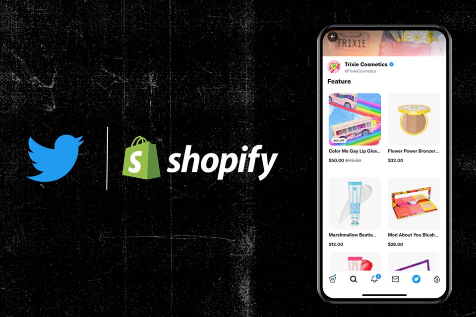 Twitter ha anunciado una nueva asociación con la plataforma de comercio electrónico Shopify y el lanzamiento de una aplicación de ventas para comerciantes